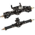 MEUS Racing Plastic Nylon Isokinetic 3-Section CVD Front Rear Axles Maximum Steering Angle 52° +5MM for SCX24 Deadbolt C10 JLU Gladiator Bronco