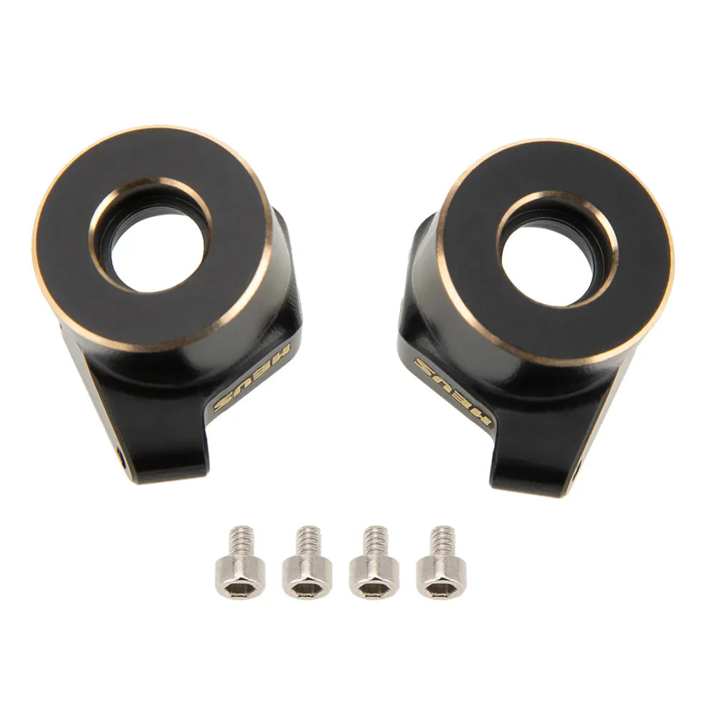 MEUS Racing SCX30 Brass Steering Knuckles for Axial SCX30