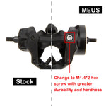 MEUS Racing SCX30 Brass Steering Knuckles for Axial SCX30