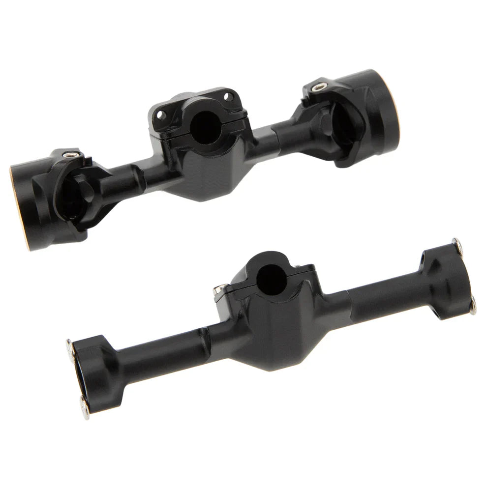 MEUS Racing SCX30 Axle Housing with Diff Covers and Steering Knuckles for Axial SCX30