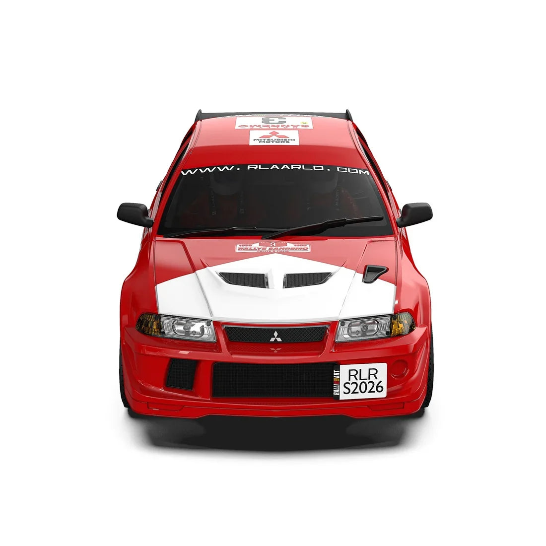 Rlaarlo Mitsubishi EVO 6.5 TME Licensed 1/7 Brushless RTR RC Rally Car | SLEVO-07