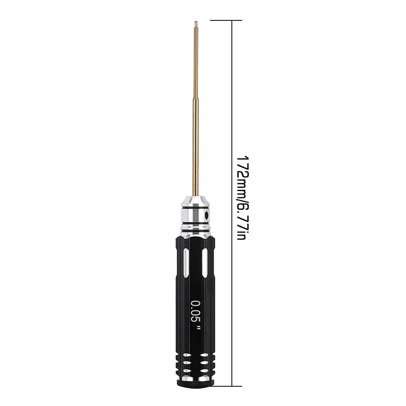 INJORA 0.05" 1.27mm Hex Screwdriver Tool for Axial SCX24 AX24 SCX30
