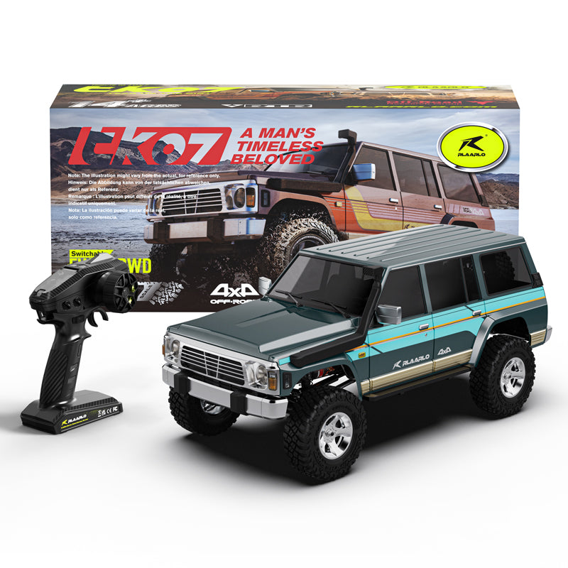 Rlaarlo 1/7 Scale 4WD Brushed RTR RC Crawler TK07
