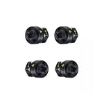 Treal Brass Extended Hex Hubs Wheel Spacers For SCX24 Upgrades +5mm - HeliDirect