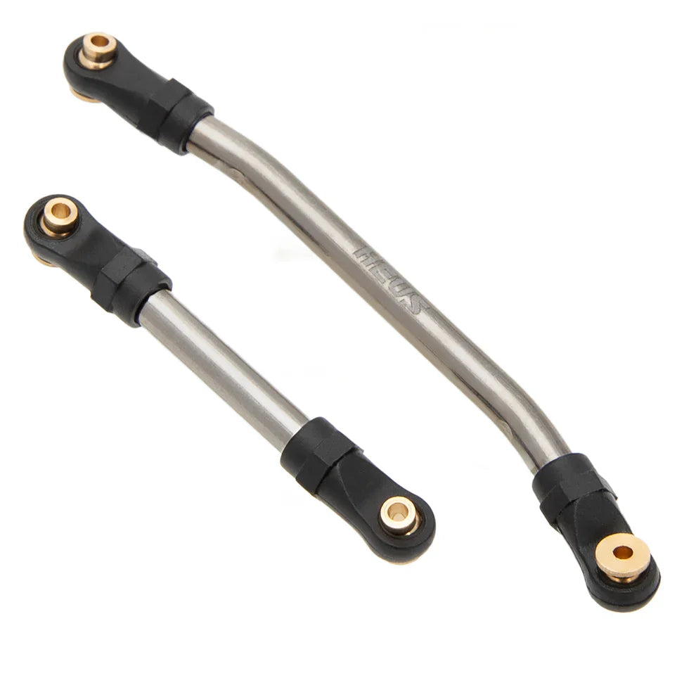 MEUS Racing Metal High Clearance Chassis & Steering Links Set for 1/24 SCX24 Deadbolt Betty