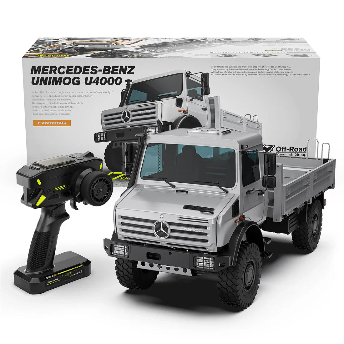 Rlaarlo 1/7 Brushless RC Crawler Mercedes-Benz Unimog U4000 | UM07