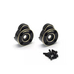 Treal Brass Outer Portal Covers Heavy Weight Outer Drive Housing For 1/24 FMS FCX24 Upgrades - HeliDirect