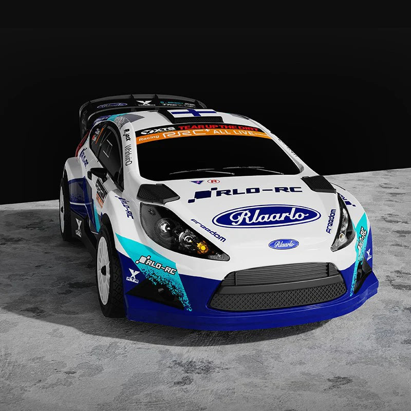 Rlaarlo White XTS Rally 1.2mm PC Car Body For XTS-F10 RC Rally Car