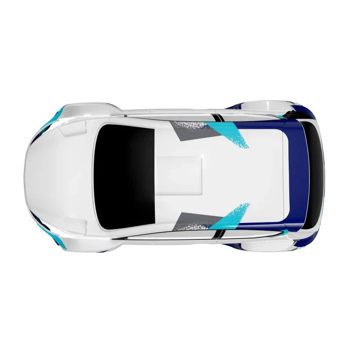 Rlaarlo White XTS Rally 1.2mm PC Car Body For XTS-F10 RC Rally Car