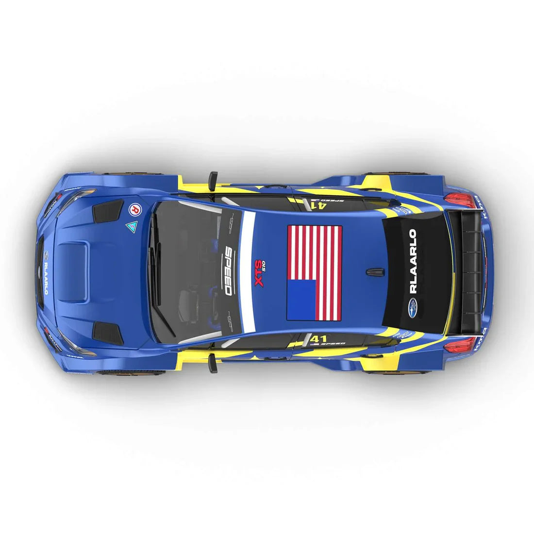 Rlaarlo 1/10 Scale RTR 4WD Carbon Fiber Brushless RC Rally Car