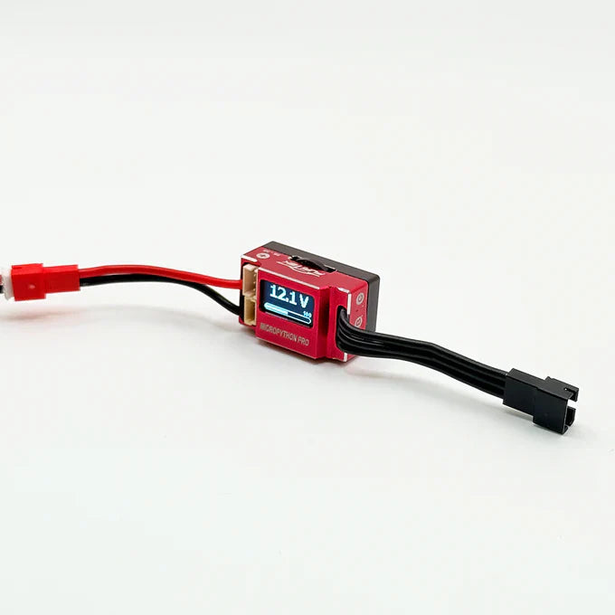 Furitek MicroPython Pro OLED – 25A/50A Brushed/Brushless ESC with Wireless Module for 1/18 & 1/24 RC Crawlers