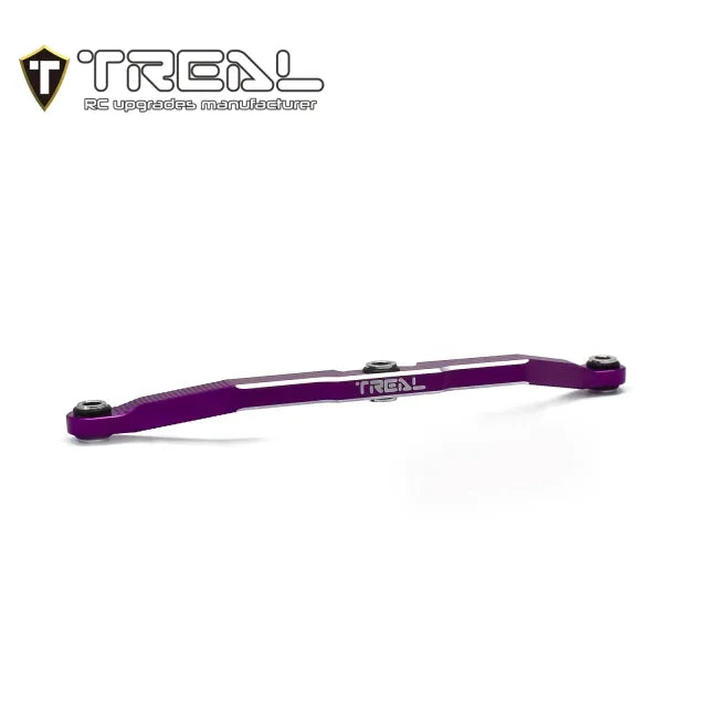 TREAL TRX-4M Front Steering Link, Aluminum 7075 CNC Machined Upgrades for 1/18 TRX-4M Defender Bronco - HeliDirect