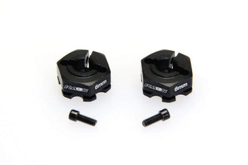 CKD0205 KAOS CNC Aluminum Wheel Hex (6mm) 2pcs DL-Series - HeliDirect