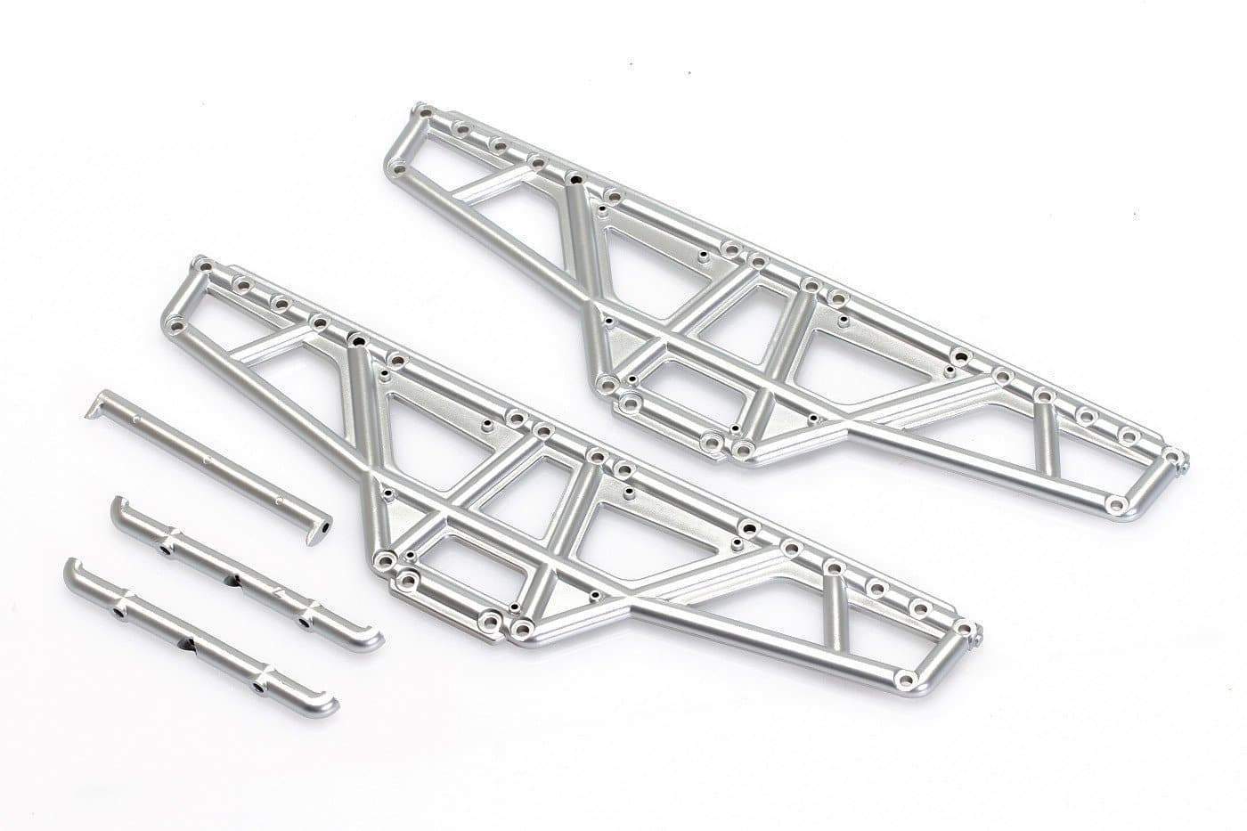 CKQ0403 175mm Wheel Base Chrome Chassis Plate Set Fiat Abarth 595 KAOS - HeliDirect