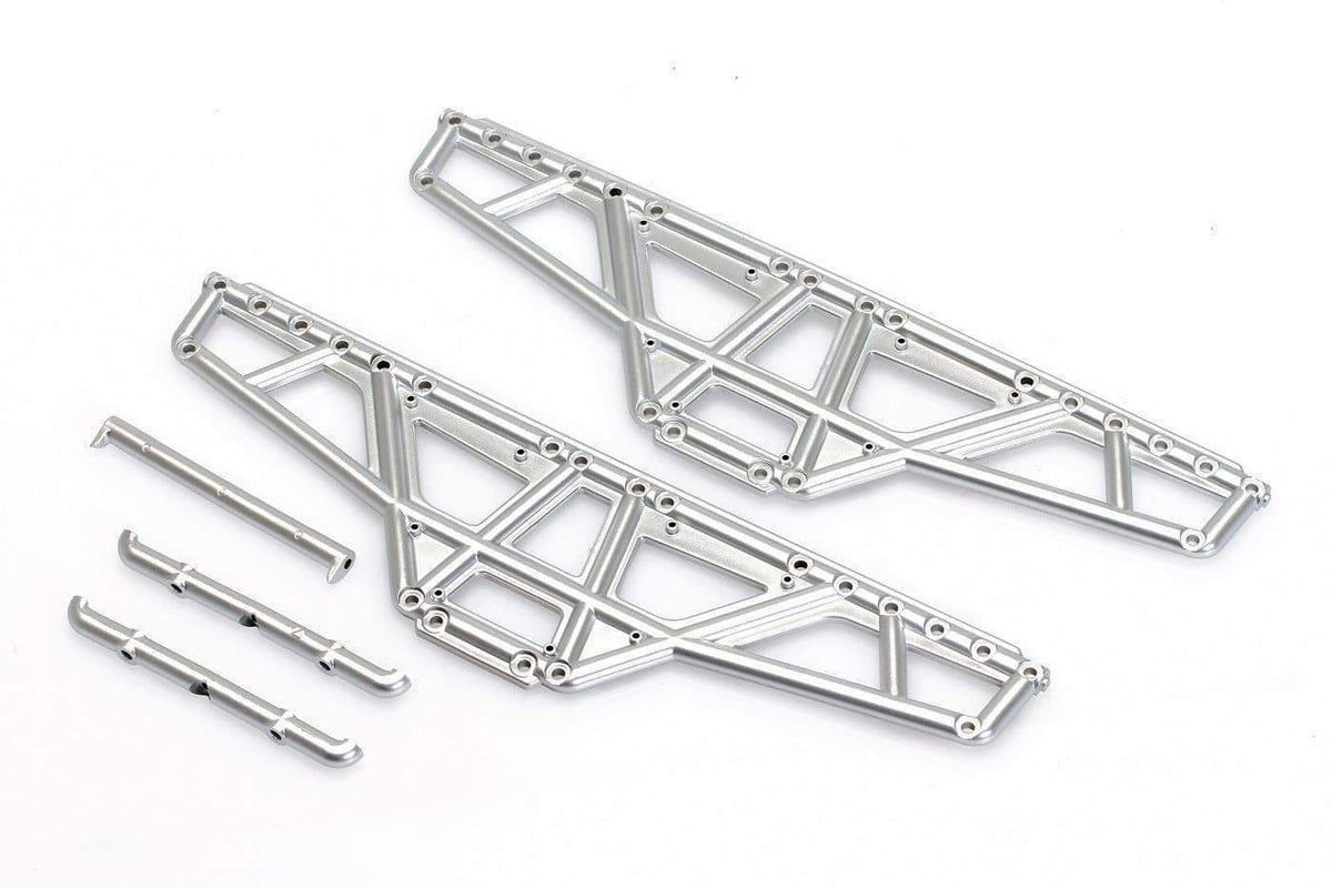 CKQ0403 175mm Wheel Base Chrome Chassis Plate Set Fiat Abarth 595 KAOS - HeliDirect