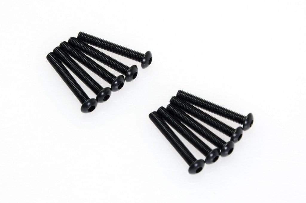 G36329 M3x22mm Button Head Hex Socket Screw (10pcs) - HeliDirect