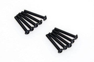 G36329 M3x22mm Button Head Hex Socket Screw (10pcs) - HeliDirect