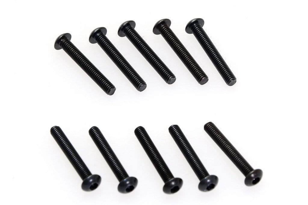G36330 M3x20mm Button Head Hex Socket Screw (10pcs) - HeliDirect