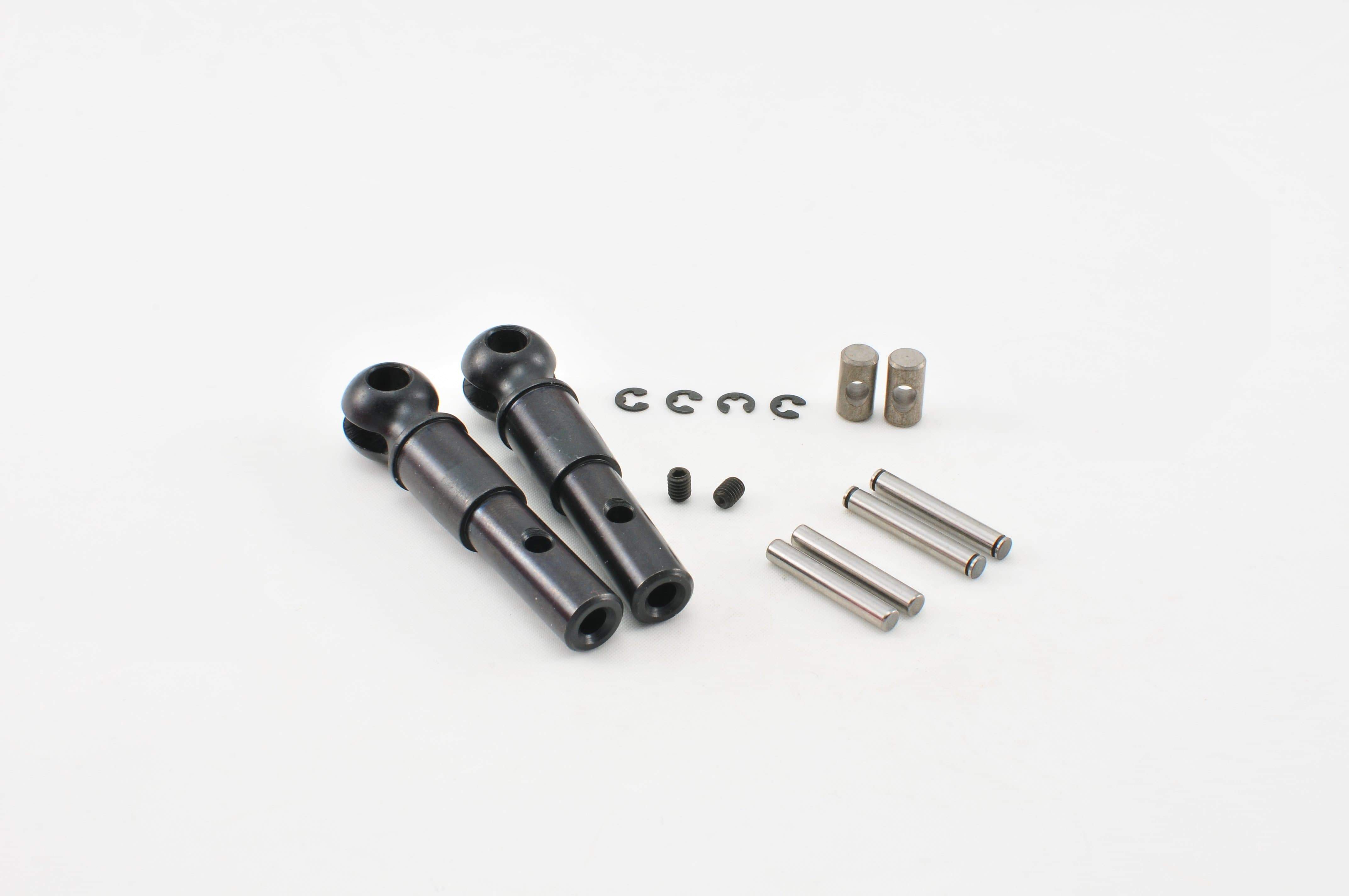 GS028 Wheel Axles, 2pcs - HeliDirect