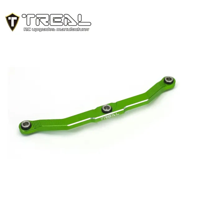 TREAL TRX-4M Front Steering Link, Aluminum 7075 CNC Machined Upgrades for 1/18 TRX-4M Defender Bronco - HeliDirect
