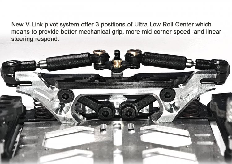 Atomic MRV 1:28 V-Link RWD Chassis Kit (No Electronic)