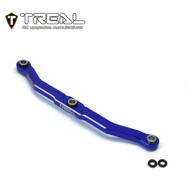 TREAL TRX-4M Front Steering Link, Aluminum 7075 CNC Machined Upgrades for 1/18 TRX-4M Defender Bronco - HeliDirect