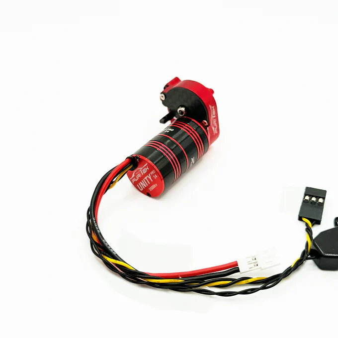 Furitek CRAWLCORE Waterproof Combo – UNITY24 PRO (2-in-1 ESC & Motor) & Micro Stellar Transmission – for SCX24