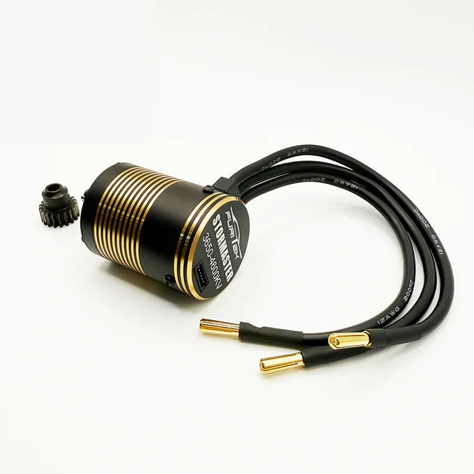 Furitek STORMASTER 4600KV 3650 Sensored Brushless Motor – 5mm Shaft – for 1/16 to 1/10 RC Bashers