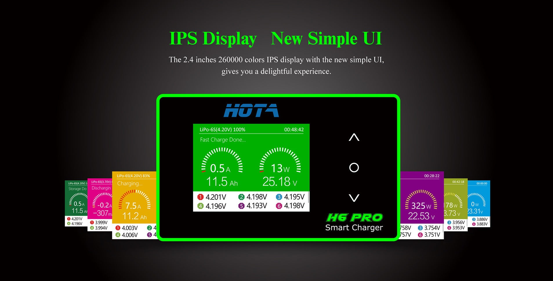 HOTA H6 Pro AC/DC Charger - HeliDirect
