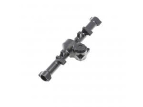 hobby Details Axial SCX24 Aluminum Alloy Rear Axle Housing Black with Cover 1pc - HeliDirect