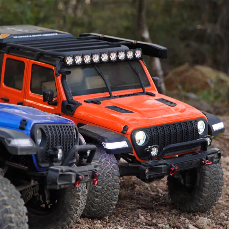 Rlaarlo 1/7 Scale 4WD Brushless RC Crawler JK07Pro - Orange