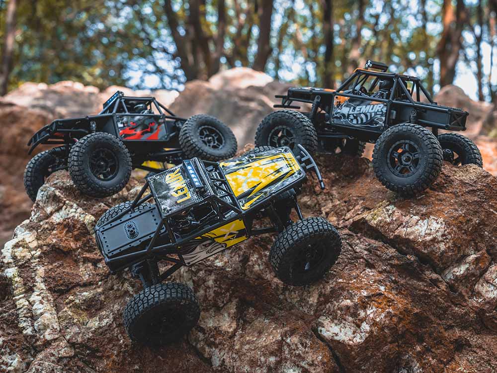FMS 1:24 FCX24 Lemur RTR - GREEN - HeliDirect