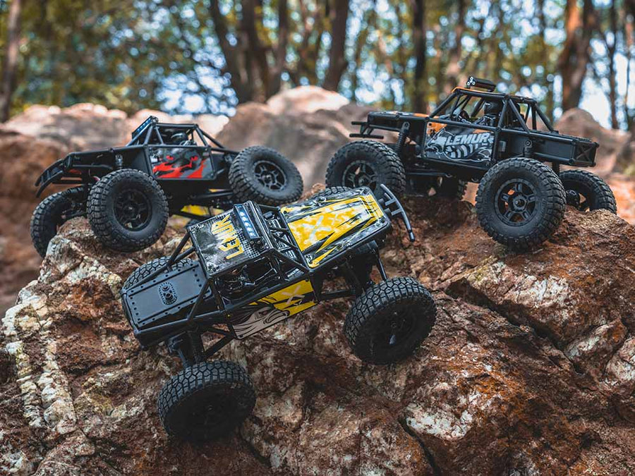 FMS 1:24 FCX24 Lemur RTR - GREEN - HeliDirect