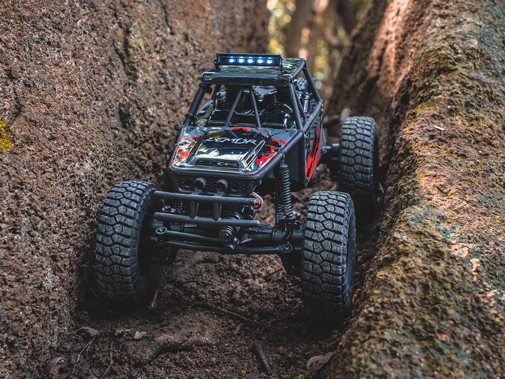 FMS 1:24 FCX24 Lemur RTR - RED - HeliDirect