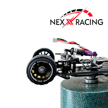 Nexx Racing “JUD” threaded carbon-fiber reinforced EVO Flanged Rear Wheels (2) pcs for Mini-Z - R11 OFFSET +1