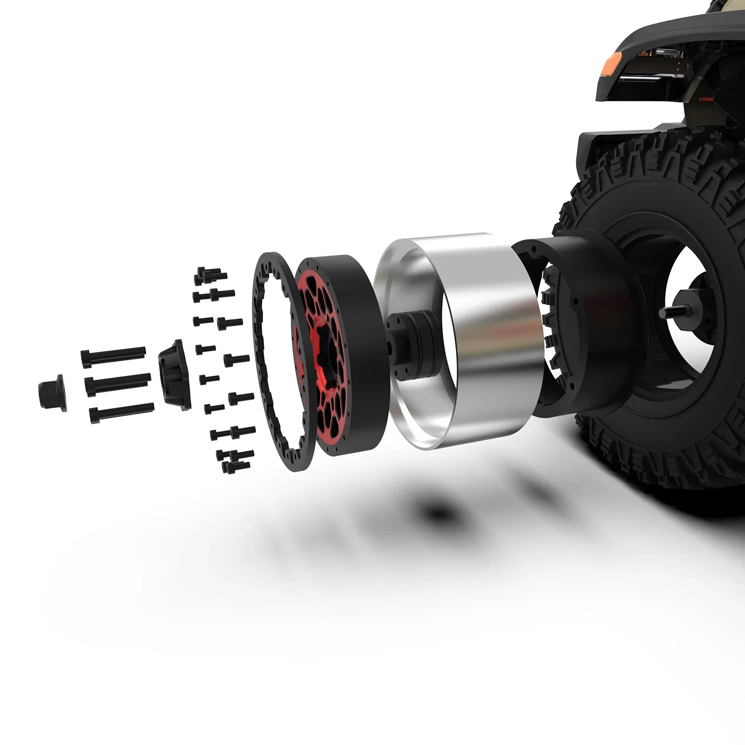 Rlaarlo Aluminum Wheel Hub(4pcs) for 1/7 RC Crawler