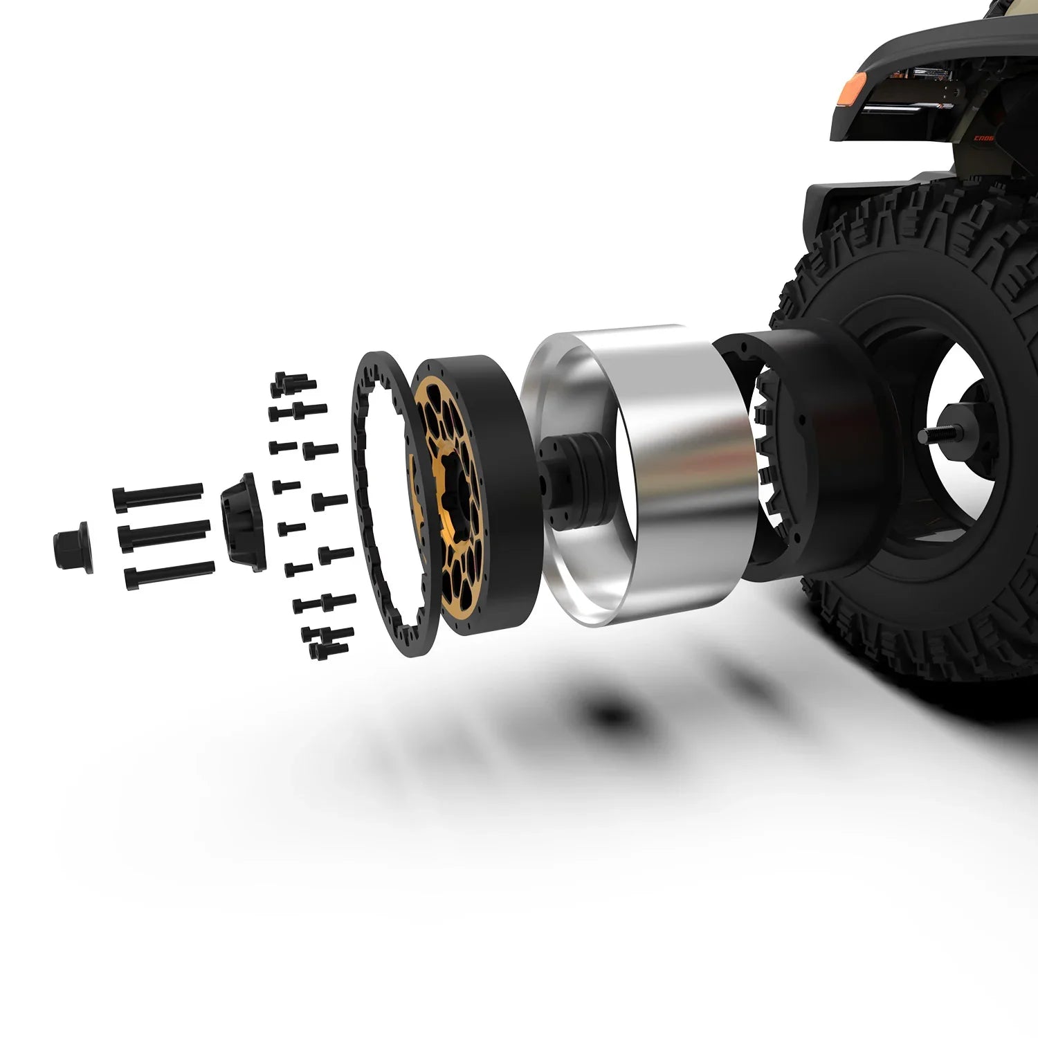 Rlaarlo Aluminum Wheel Hub(4pcs) for 1/7 RC Crawler
