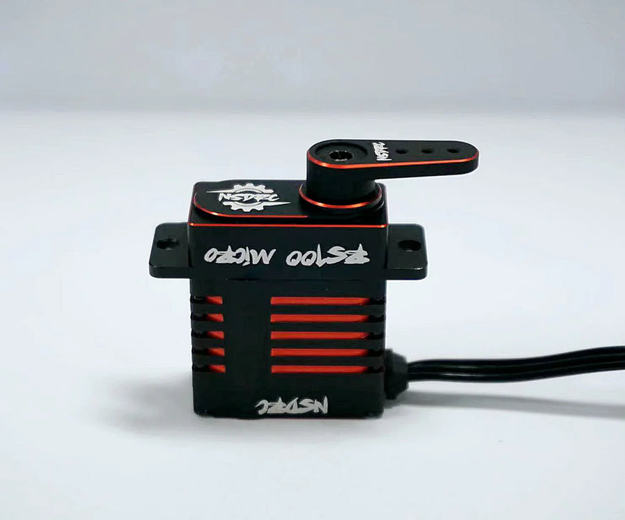 LIMITED EDITION RED RS100 SERVO & HORN - HeliDirect