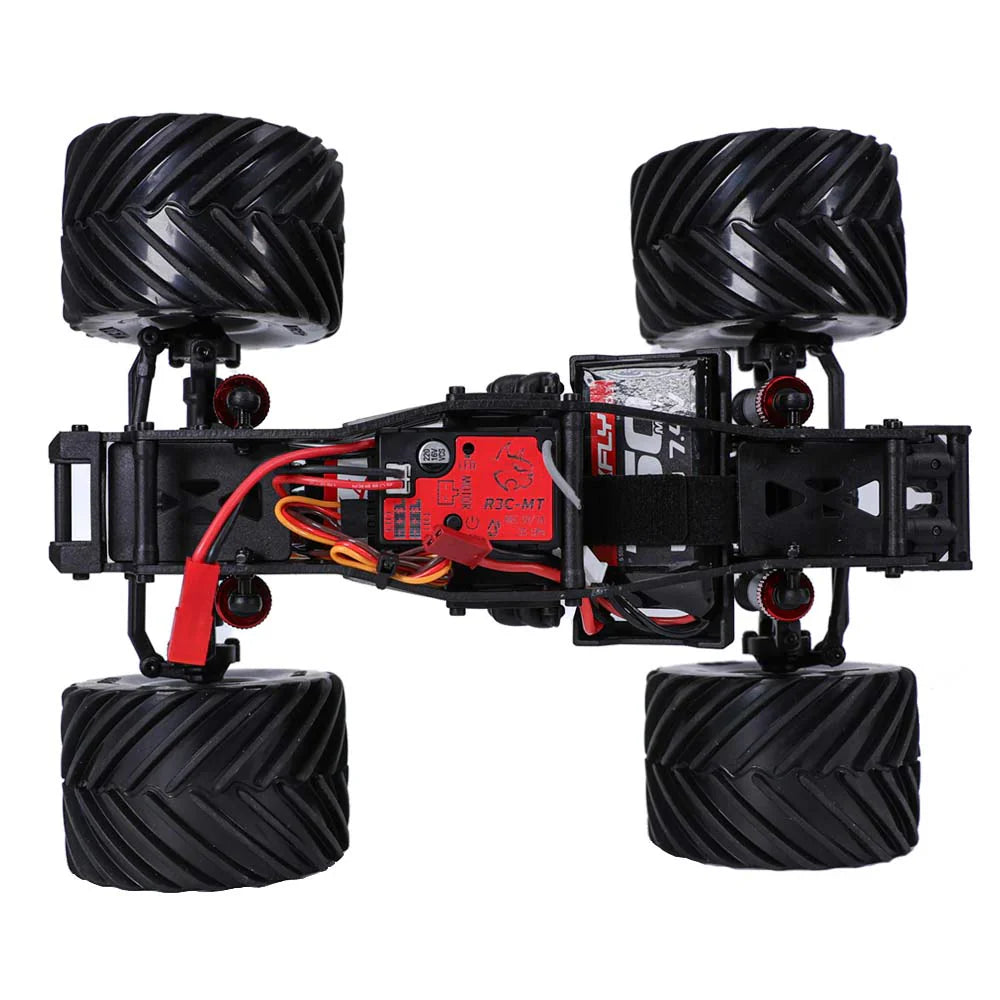 Redcat MT-18 - 1/18 Scale Brushed Monster Truck - RED