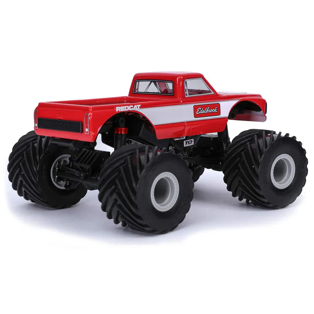 Redcat MT-18 - 1/18 Scale Brushed Monster Truck - RED