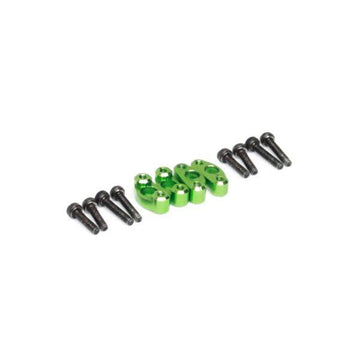 NexxRacing Kyosho 4×4 Shock Holder Set (GREEN) – (4pcs) - HeliDirect