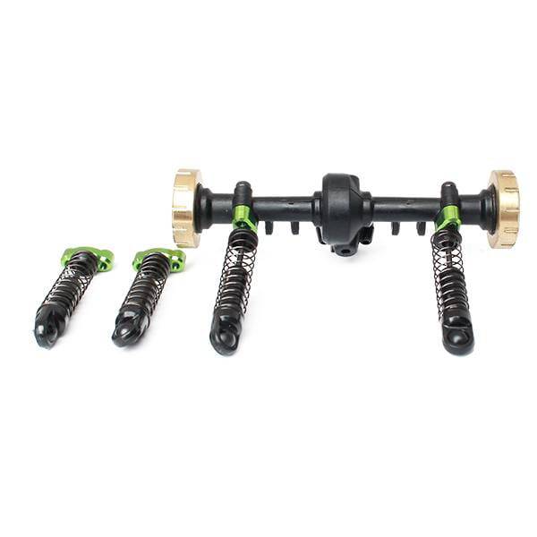 NexxRacing Kyosho 4×4 Shock Holder Set (GREEN) – (4pcs) - HeliDirect
