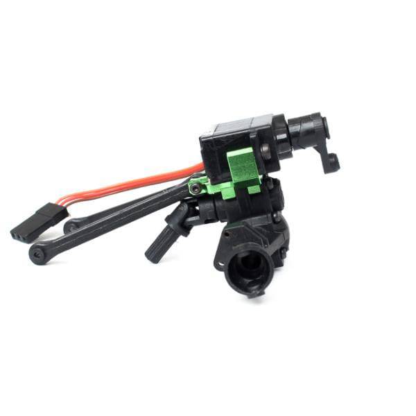 NexxRacing Scx24 Aluminum Servo Mount (GREEN) - HeliDirect