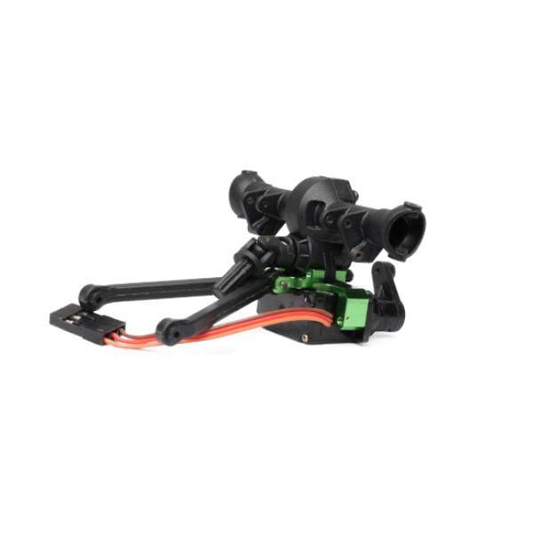 NexxRacing Scx24 Aluminum Servo Mount (GREEN) - HeliDirect