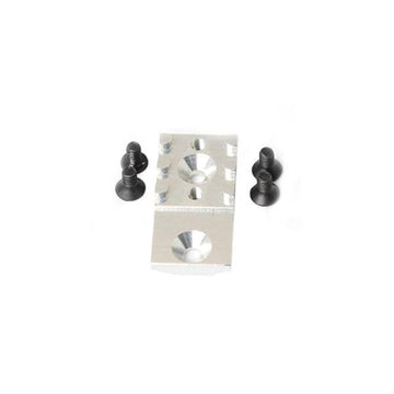 NexxRacing T-Plate Adapter 90-98 For PN 2.5 (SILVER) - HeliDirect