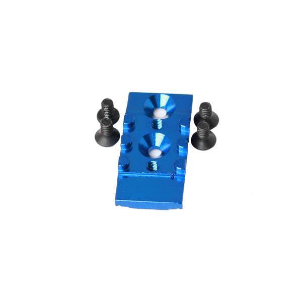 NexxRacing T-Plate Adapter 94-102mm For PN 2.5 (BLUE) - HeliDirect