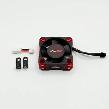 Furitek AeroSpin 30K Aluminum Fan Kit for SlideTech ESC – Black Red Edition