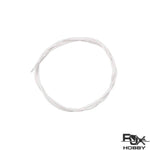Silicon Rubber wire 28AWG - White x 1 Foot - HeliDirect