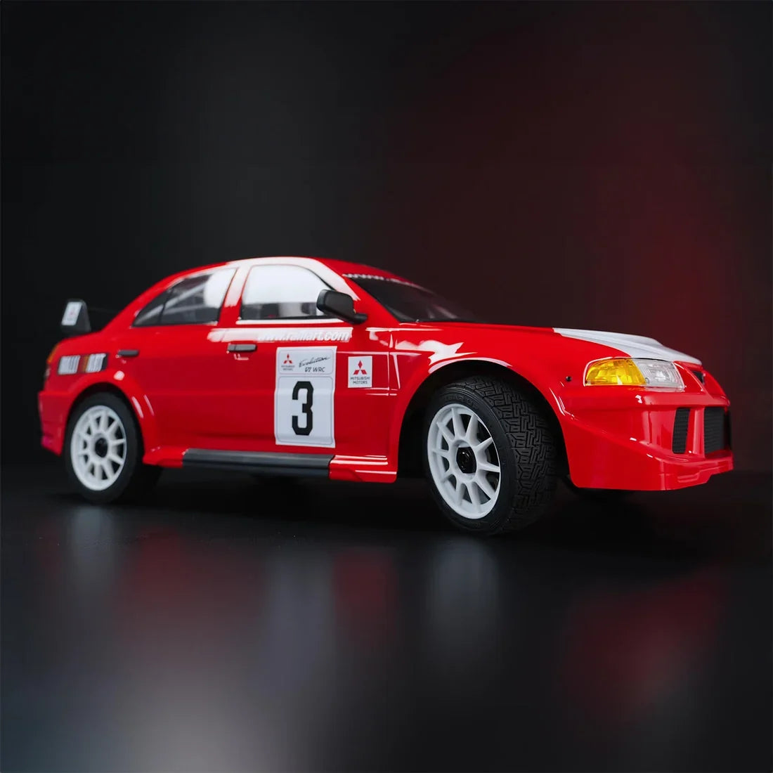 Rlaarlo Mitsubishi EVO 6.5 TME Licensed 1/7 Brushless RTR RC Rally Car | SLEVO-07