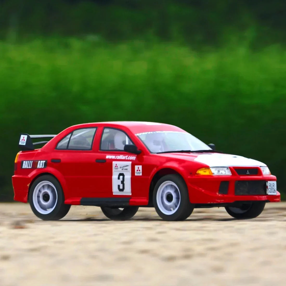 Rlaarlo Mitsubishi EVO 6.5 TME Licensed 1/7 Brushless RTR RC Rally Car | SLEVO-07